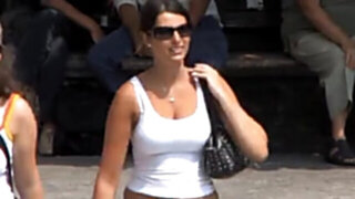 Candid huge-chested juggling fun bags vol 13