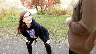 Sneaking in the shower and looking at the redhead