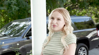 Babysitter with a pale body and wet pussy gets rammed