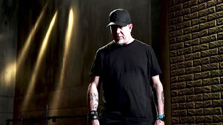 Naked brunette Casey Calvert dominated by her master from afar