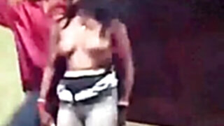 Indian Couples Dance Naked-Chested at Public Talent Show