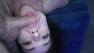 Oral domination for freaky teen Harmony Wonder