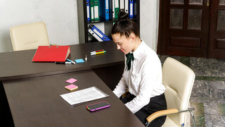 Hot girl looks strict but ends up being a legit whore