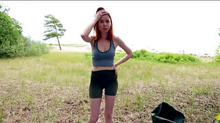 Her fuckability is off the charts, even outdoors