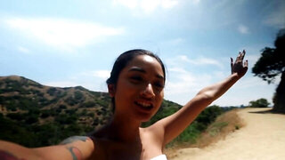 Lana Sharapova reciprocates Avery Black giving her cunnilingus