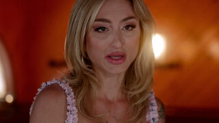 Kathryn Mae gets a massage and rewards the dude