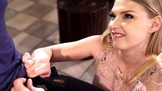 Consoling my hung stepbrother with my wet tight pussy