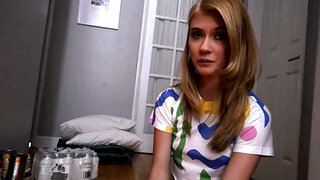 Stepbrother is going to make use of her vulnerability