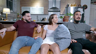 Violet Reign is having sex with her stepbro Peter Green