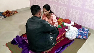 Cute Indian brunette is ready to make her first sex tape