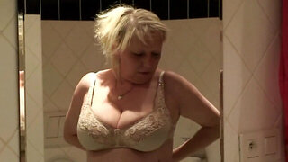 Mature blonde GILF still needs a bit of kinky fun these days