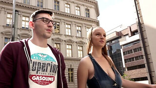 Stacked wifey enjoying perverse interracial cuckolding