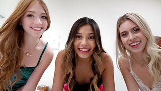 Luckiest dude ever has to fuck all three stepsisters