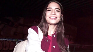 Point of view BJ by a French model while she is outside