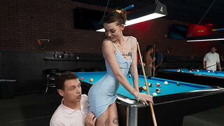 Shrooms Q gets her tight hole pounded in a taboo public vid