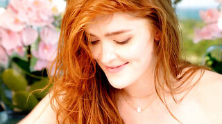 Gorgeous lesbian redheads exploring their desires together