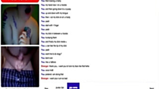 Omegle Series #19 - Smokes after Cybersex (Say My Name two)