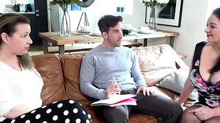 Married women enjoying passionate sex right here