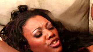 This porn video is the best black on black fuck movies