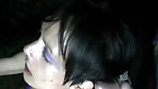 Whore enjoys sloppy dogging