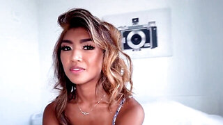 Provocative Asian teen is happy to get dicked down