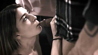 Man uses cock to punish lesbian stepdaughter