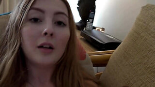 Ginger slut Megan Winters filmed in point of view