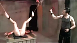 Tied Stretch Flogged And Played