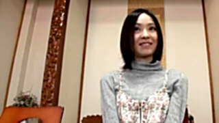 Lean Japanese Woman get Screwed and Creamed