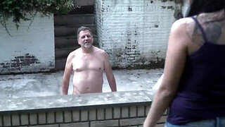 Old guy baited into fucking a sexy looking teen girl