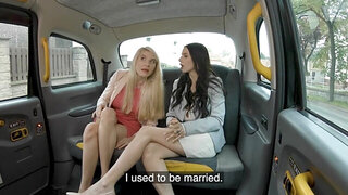 Two European girls give him a pityfuck of a lifetime