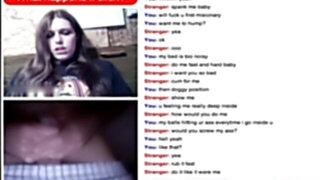 Omegle Series #50 - Horny chick sees