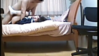 Schoolgirl Student's Apartment Voyeur Sex