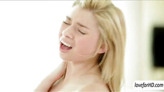 Sultry babe Molly Bennett romantic fuck