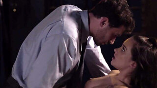 She adores being tied up and spanked by her perverted husband