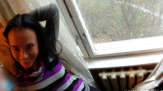 Amateur teen girl wants to suck a big pecker