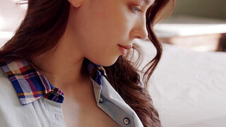 Mila Azul is going to play with her pussy on her day off