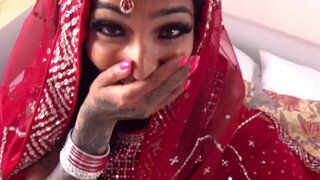 Desi bride dazzles her father-in-law before the wedding
