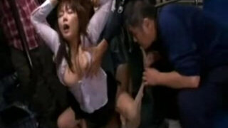 japanese cumbag on bus