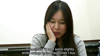 This survey leads to her Japanese pussy getting slayed