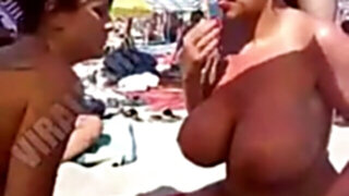 Public beach extraordinaire bukkake