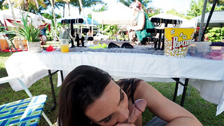 A party leads to sex for Tony Rubino and Ivy Ireland