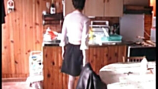 Furry French maid in fishnet tights gets ass fucking foray penetration bitchy