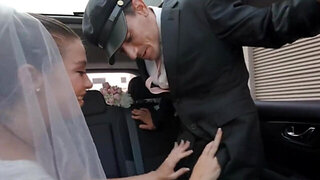 Round booty bride getting fucked by a man who's NOT her man