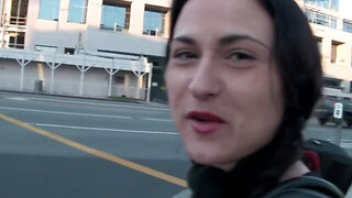 Babe is so frivolous that it's easy for her to flash breasts