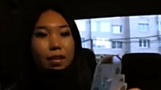 Beautiful asian in pick up porno video