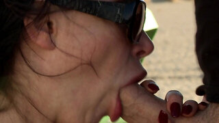 Hardcore sex in the desert with slutty Nikki Benz