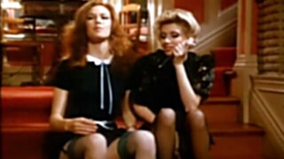 Vintage FFM act in pantyhose