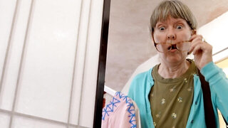 Fit ebony Hazel Grace devouring the big black cock