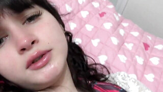 Remi Raw giving a blowjob and a footjob in POV